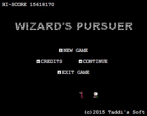 Wizard's Pursuer Game Screen Shot1