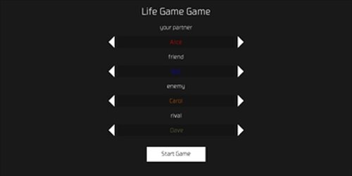 LifeGameGame Game Screen Shot2