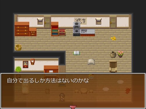 小屋からの逃亡 Game Screen Shot1