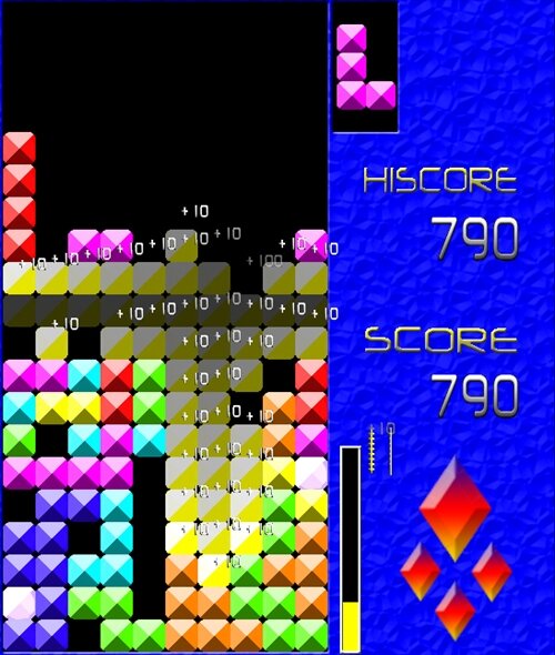 tetris Game Screen Shot
