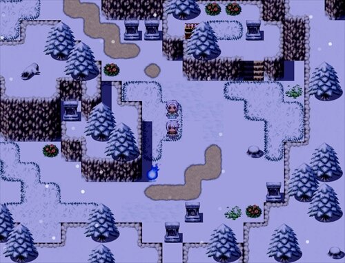 白の雪と古の魔女 Game Screen Shot1