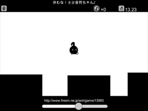 YASUHATI (休むな！８分音符ちゃん♪）（不要停！８分音符醬♪） Game Screen Shots