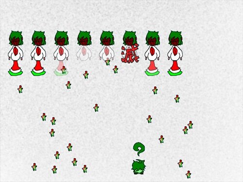 ミコのクリスマスけいかく３ ゲーム画面