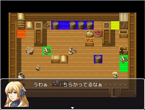 倉庫整理と勇者 Game Screen Shot1