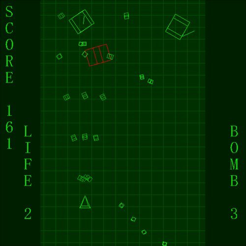 GREEN CUBE ゲーム画面