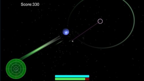 Cosmic Shooter Game Screen Shot2