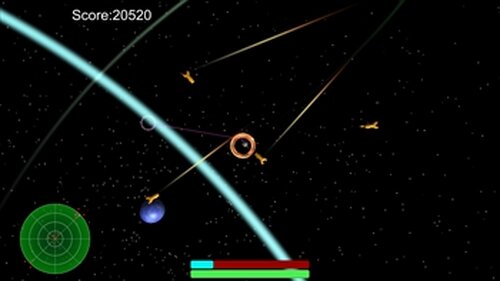 Cosmic Shooter Game Screen Shots