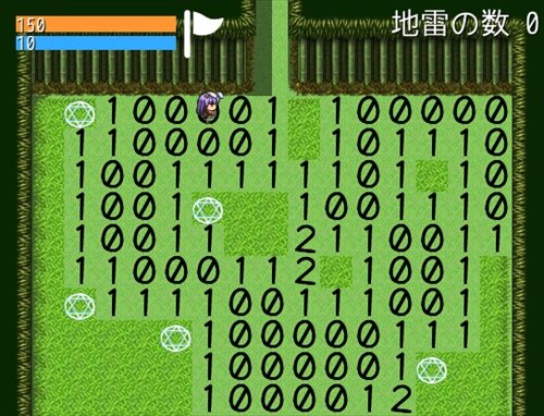 鈴仙の埋火スイーパー2 ゲーム画面
