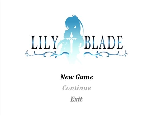 LILY BLADE ゲーム画面