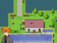 ミコノス村復興物語のゲーム画面