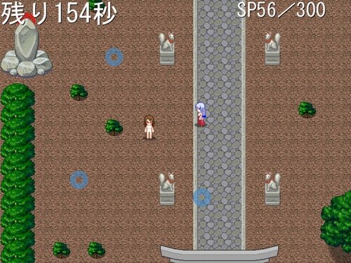 菫子ちゃんのネイキッドパニック ゲーム画面
