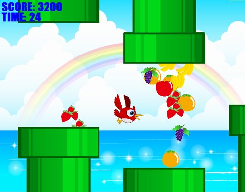 フルートバード / Fruite Bird Game Screen Shots