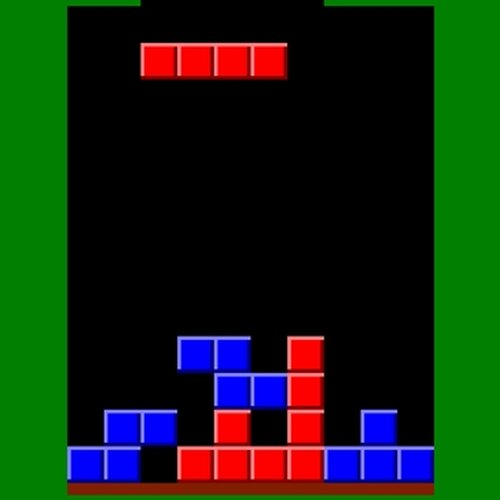 赤と青のブロックを消すゲーム Game Screen Shots
