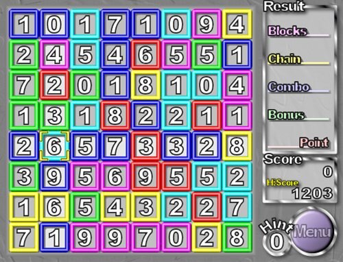 アレナン Arrange Numbers Game Screen Shot1