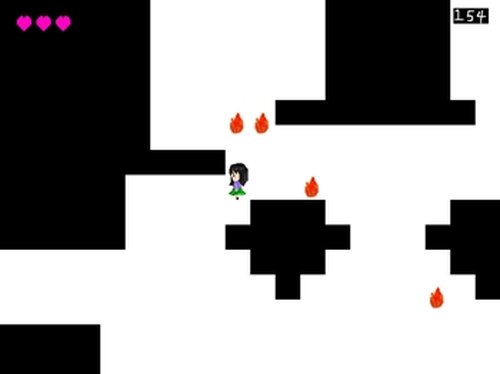 火から逃げるゲーム Game Screen Shot3