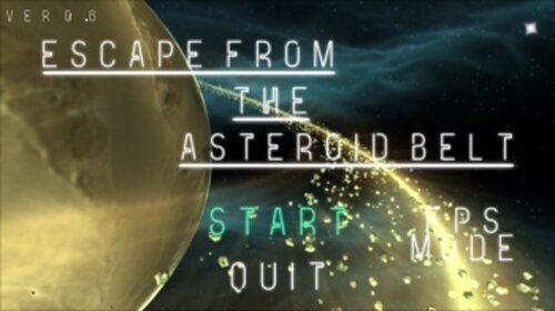 Escape From The Asteroid Belt Game Screen Shot2