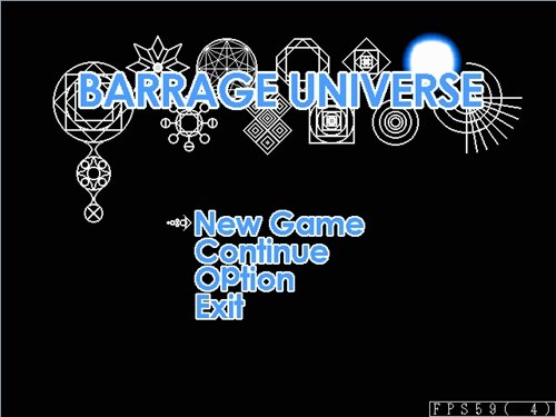 BARRAGE UNIVERSE Game Screen Shot