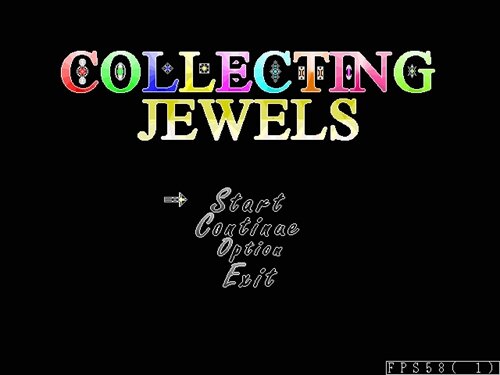 COLLECTCING JEWELS Game Screen Shot