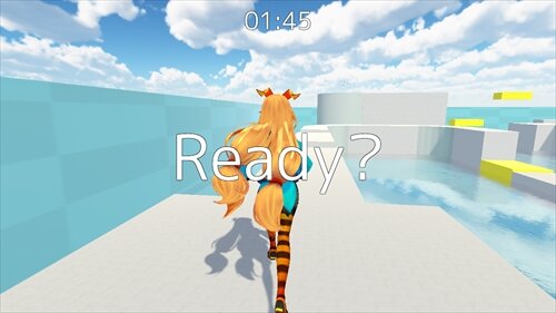 ユニティちゃんパルクール Game Screen Shot