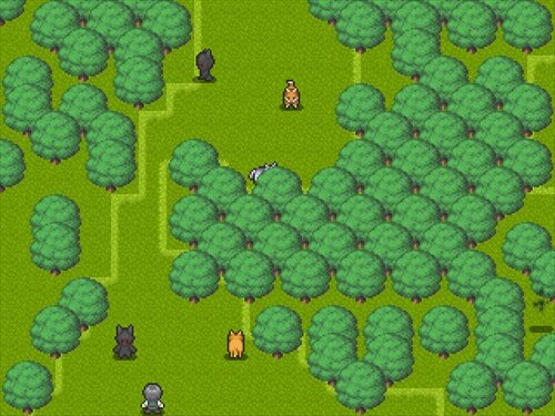 少年と林檎の樹 ゲーム画面