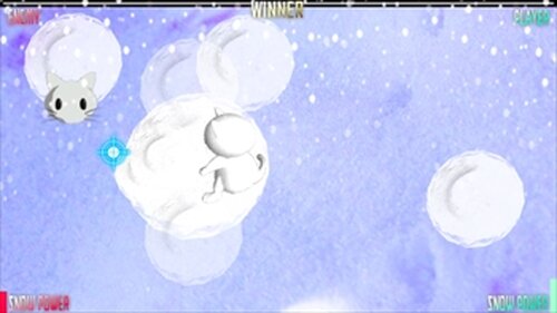 にぅにぅ雪合戦 Game Screen Shot4