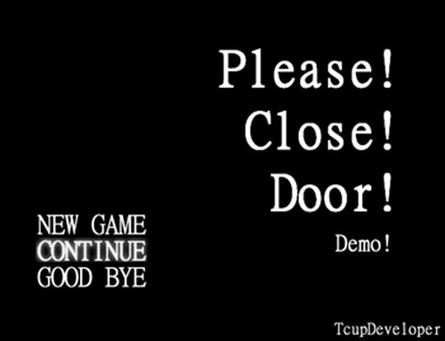 Please!Close!Door! Demo Game Screen Shot2