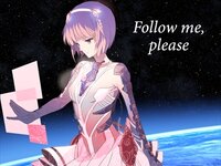 Follow me, pleaseのゲーム画面