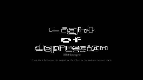Light of depression ゲーム画面