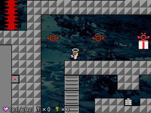 エンジェリングⅡ　硝子の城の忘れ姫 ゲーム画面