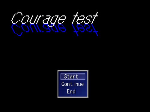 CourageTest Game Screen Shots