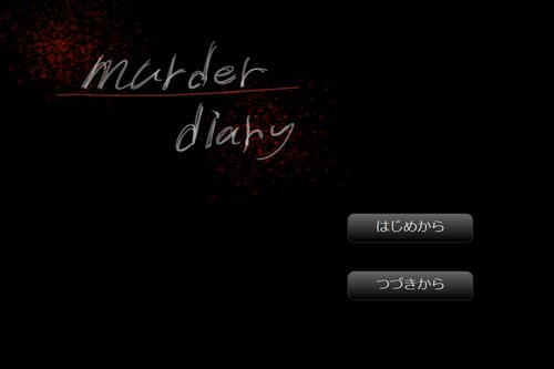 Murder Diary Game Screen Shots