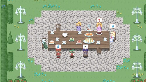 The Witches' Tea Party～魔女のお茶会（体験版） ゲーム画面
