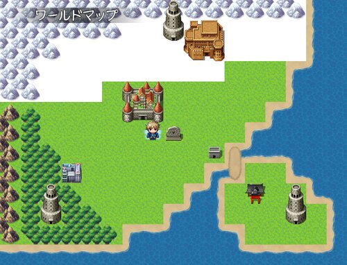三神獣と女神の塔 Game Screen Shot3