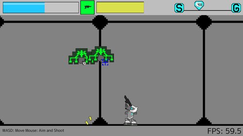 Robotic Shooter Game Screen Shots