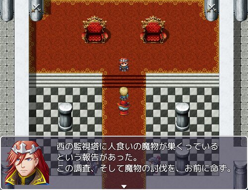 エレサガ　Elemental Saga 紋章物語 ゲーム画面