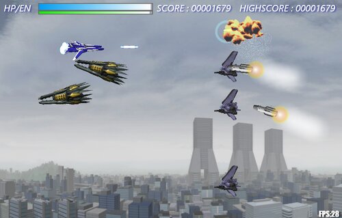 Blue Bird in the Sky Game Screen Shot1