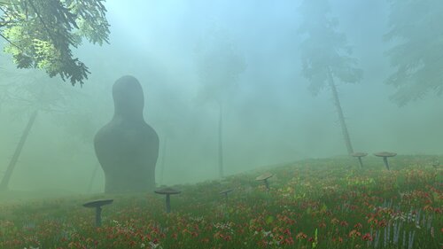 Healing Forest 体験版 ゲーム画面