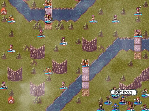Artifact Of War -火風の双騎-体験版 Game Screen Shot5