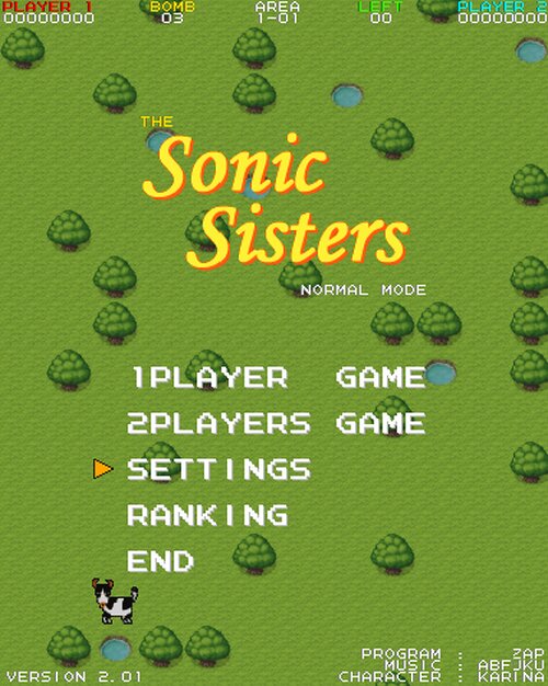 Sonic Sisters New Version Game Screen Shots