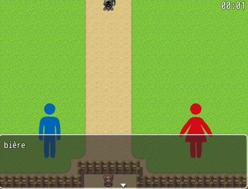 男女で分けようフランス語 Game Screen Shot1