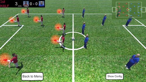oneteam soccer Game Screen Shot1