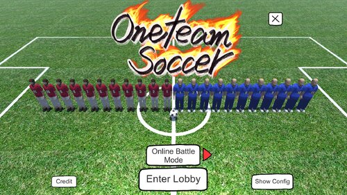 oneteam soccer Game Screen Shots