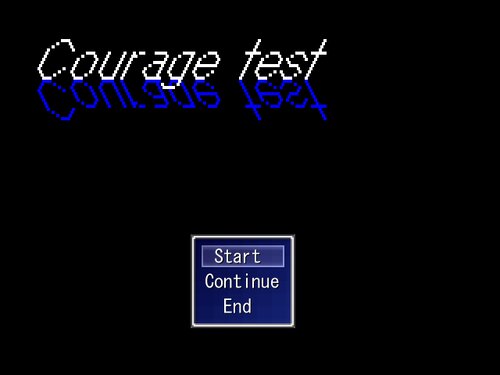 Courage test Game Screen Shots