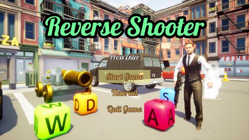 Reverse Shooter ゲーム画面