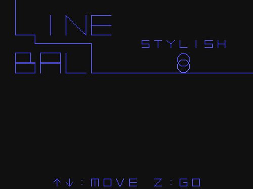 LINE BALL STYLISH Game Screen Shots