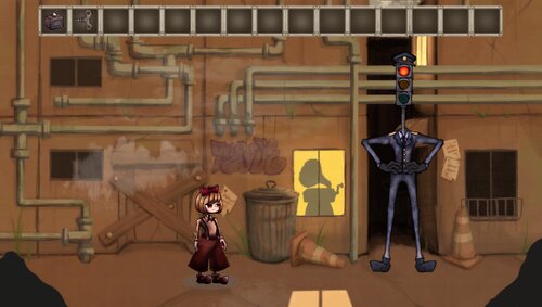 異形の街のアニー ゲーム画面