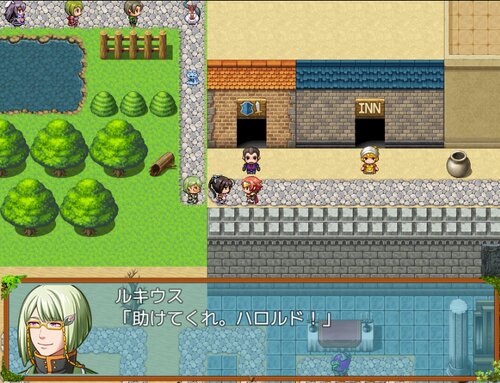 デフォルト勇者ｖｓ有料素材勇者 Game Screen Shot4