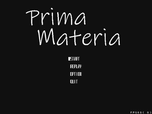Prima Materia Game Screen Shots
