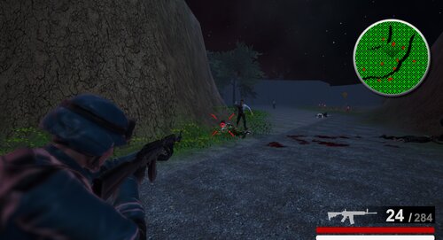 Escape From Zombies Game Screen Shot