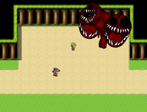 大岩さんたちといっしょに赤い巨人に追われる呪いを全力で解く話 Game Screen Shot3
